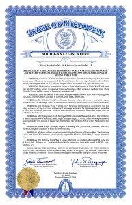Michigan Resolution Certificate